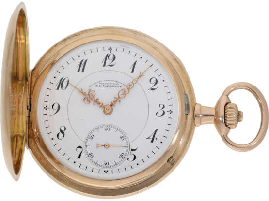 Pocket watch: historically interesting hunting case watch A.… - photo 2