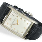 Wristwatch: very rare, large, white gold Art Deco men's watch… - фото 1