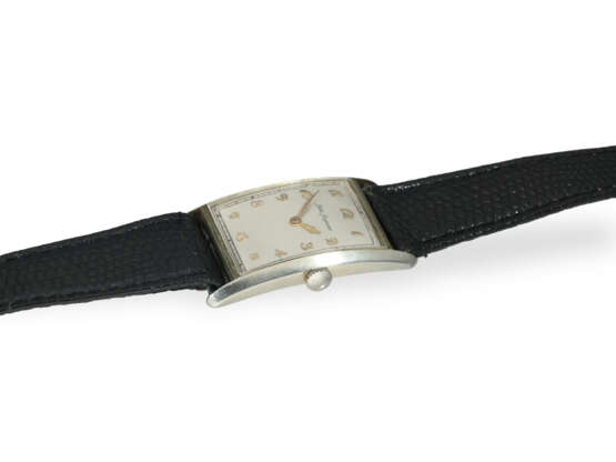 Wristwatch: very rare, large, white gold Art Deco men's watch… - фото 3