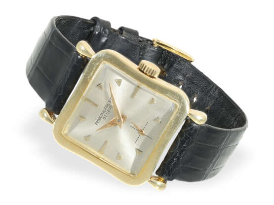 Armbanduhr: sehr seltene Patek Philippe Ref. 2513 mit konkav… - Foto 1