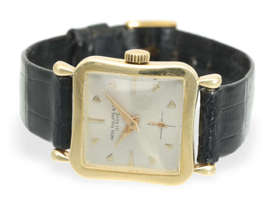 Armbanduhr: sehr seltene Patek Philippe Ref. 2513 mit konkav… - Foto 6