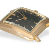 Wristwatch: extremely rare pink gold Zenith with black dial "… - photo 5