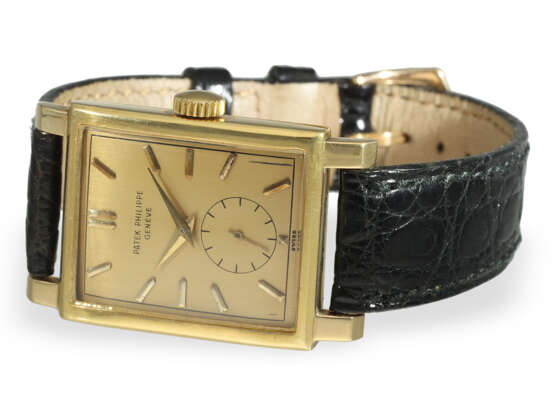 Armbanduhr: seltene große, rechteckige Patek Philippe Ref. 2… - Foto 2