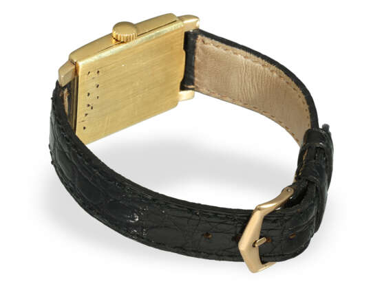 Armbanduhr: seltene große, rechteckige Patek Philippe Ref. 2… - Foto 6