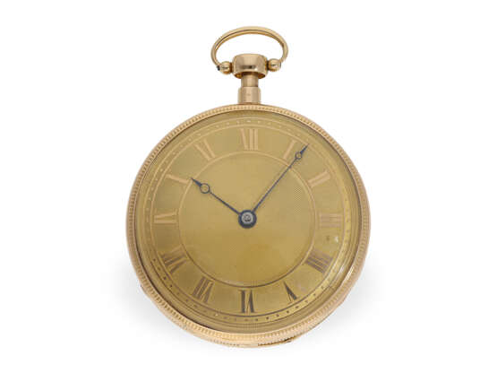Pocket watch: very fine Henry Capt Geneve with musical moveme… - photo 1