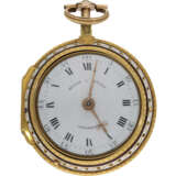 Pocket watch: important and museum-quality gold/enamel verge… - photo 3