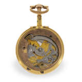 Pocket watch: important and museum-quality gold/enamel verge… - photo 4