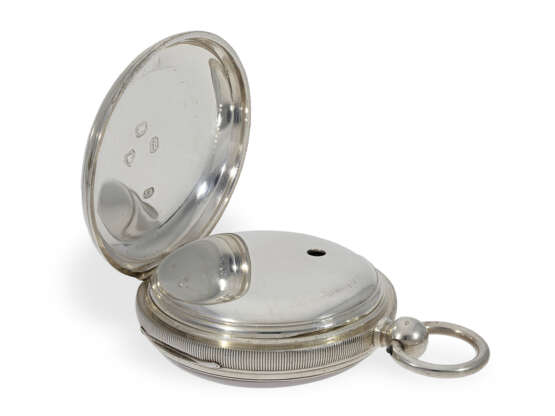 Pocket watch: technically highly interesting chronometer, "si… - фото 3