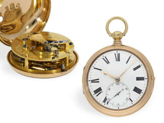 Taschenuhr: sehr seltenes englisches Taschenchronometer, Jam…