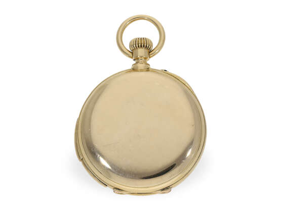 Taschenuhr: äußerst seltenes, hochfeines Chronometer mit 5-M… - Foto 4