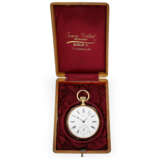 Taschenuhr: äußerst seltenes, hochfeines Chronometer mit 5-M… - Foto 5
