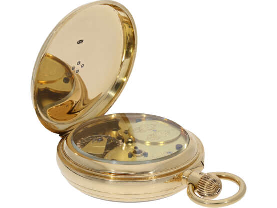 Pocket watch: important gold deck chronometer, Charles Frodsh… - photo 3