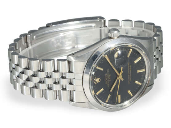 Armbanduhr: Rolex Oyster Date Chronometer mit schwarzem Ziff… - Foto 3