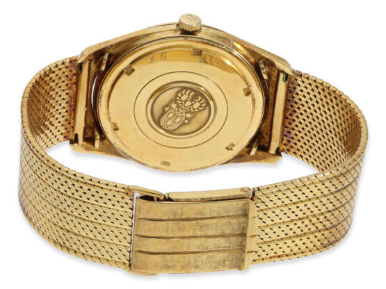 Armbanduhr: sehr seltenes, hochwertiges goldenes Eterna Chro… - Foto 7