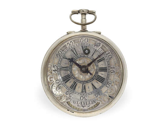 Pocket watch: extremely rare verge watch with mock pendulum a… - photo 2
