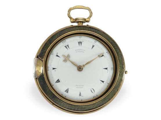 Coach clock: museum coach clock with self strike, Markwick Ma… - фото 2