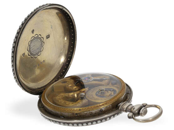 Pocket watch: 2 large enamel watches for the Chinese market,… - photo 9