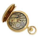 Pocket watch: extremely rare gold/enamel hunting case watch s… - photo 4