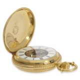 Pocket watch: extremely rare gold/enamel hunting case watch s… - photo 6