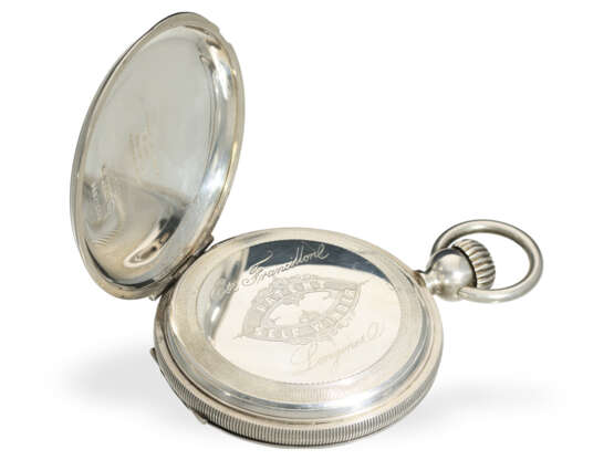 Pocket watch: rare, limited Longines Ernest Francillon 125th… - фото 6