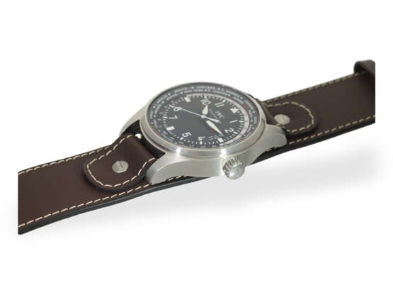 Wristwatch: IWC steel pilot's watch Worldtime GMT, REF. IW326… - photo 5