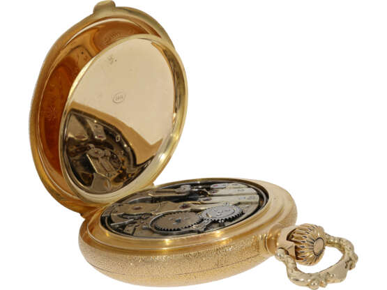 Taschenuhr: bedeutendes Genfer Chronometer mit ewigem Kalend… - Foto 5