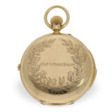 Pocket watch: highly complicated hunting case watch with 8 co… - photo 8