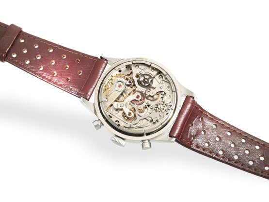 Armbanduhr: großer, seltener Heuer Pre-Carrera Chronograph m… - Foto 5