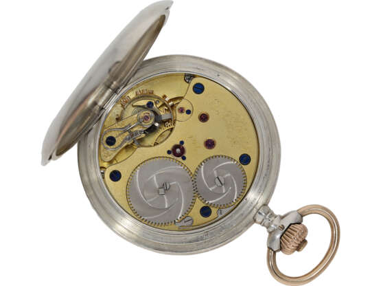Pocket watch: large Glashütte apprentice watch, Gumal Schmidt… - фото 2