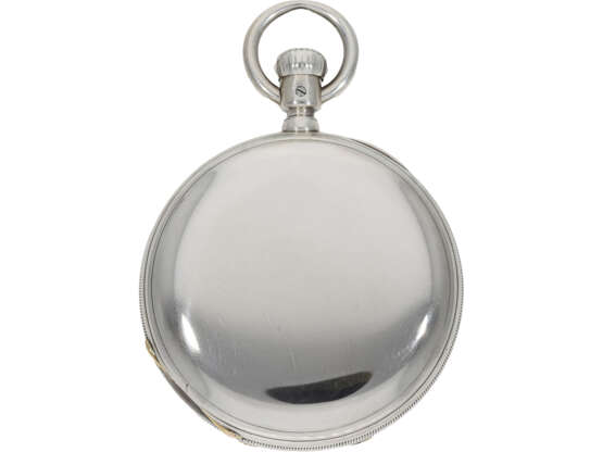 Pocket watch: Glashütte rarity, only known Ankerchronometer b… - фото 8