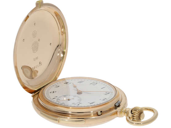 Pocket watch: impressive and extremely rare Glashütte gold hu… - photo 5