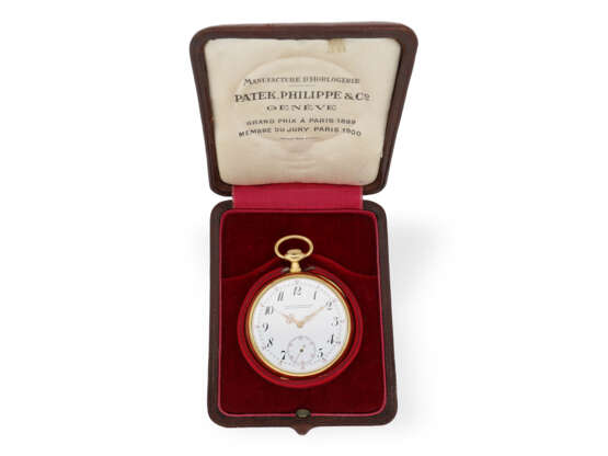 Pocket watch: probably unique, gold/enamel high relief watch… - photo 8