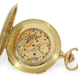 Pocket watch: heavy astronomical gold hunting case watch by I… - photo 2