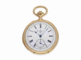Pocket watch: extremely rare Patek Philippe with double compl…