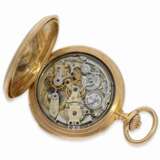 Pocket watch: extremely rare Patek Philippe with double compl… - фото 2