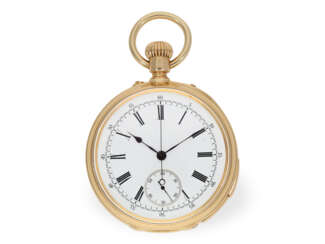 Pocket watch: Patek Philippe with double complication, chrono…