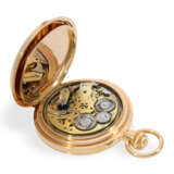 Pocket watch: important hunting case watch with 8 complicatio… - photo 6