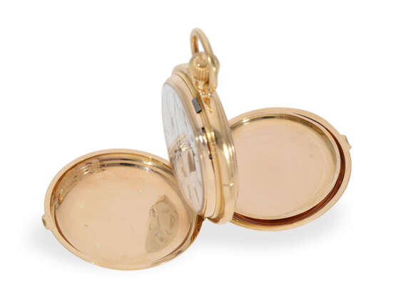 Pocket watch: important hunting case watch with 8 complicatio… - фото 9