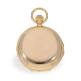 Pocket watch: important hunting case watch with 8 complicatio… - photo 11