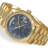 Armbanduhr: Rolex Day-Date mit blauem Zifferblatt, Ref. 1803… - Foto 12