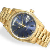 Wristwatch: Rolex Day-Date with blue dial, Ref. 18038, origin… - фото 1