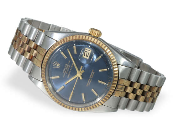 Armbanduhr: sehr seltene frühe Rolex Datejust mit Serpico y… - Foto 1