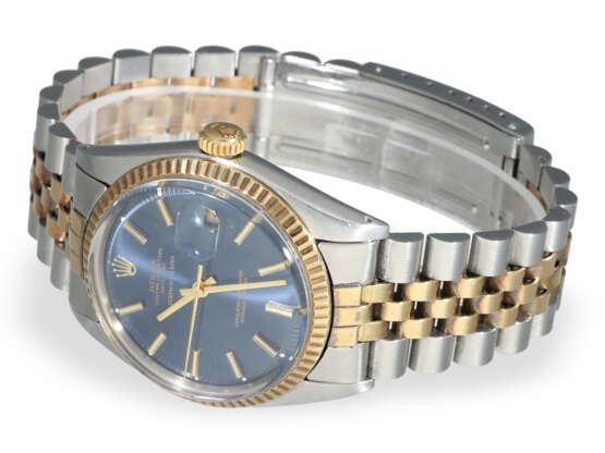 Armbanduhr: sehr seltene frühe Rolex Datejust mit Serpico y… - Foto 2