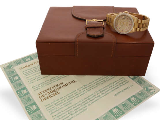 Armbanduhr: Rolex Day Date Borke Ref. 18078 von 1986, New-Ol… - Foto 11