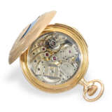 Important Patek Philippe gold/enamel pocket watch with 7 comp… - фото 4