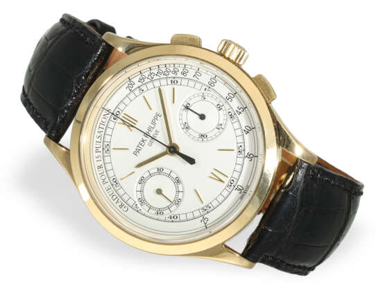 Armbanduhr: hochfeiner, großer Patek Philippe Ärzte-Chronogr… - Foto 2