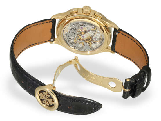 Armbanduhr: hochfeiner, großer Patek Philippe Ärzte-Chronogr… - Foto 5