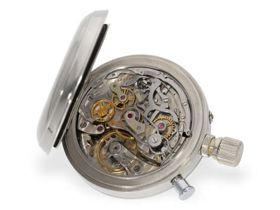 Pocket watch: nearly like new Longines split-seconds chronogr… - photo 2
