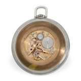 Pocket watch: Omega rarity, extremely rare steel watch with c… - photo 2