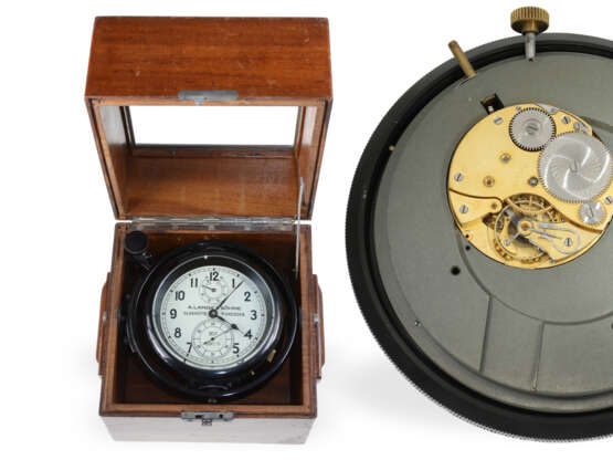 Seltenes A. Lange & Söhne Marinechronometer in der Kriegsaus… - Foto 1